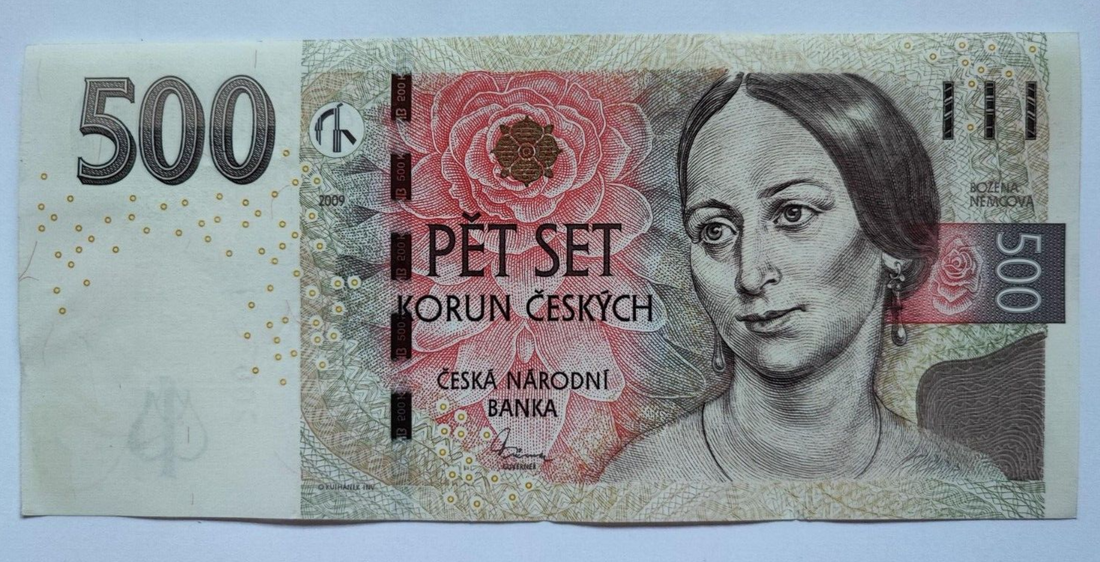 CZECH REPUBLIC 500 KORUN 2018 ALMOST UNCIRCULATED - worldbanknote