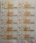10xVENEZUELA One Million Bolivares note Used - worldbanknote