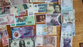 50pcs Different World banknotes  12 countries PAPER MONEY Uncirculated