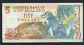 New Zealand 5  DOLLARS AUNC/F10