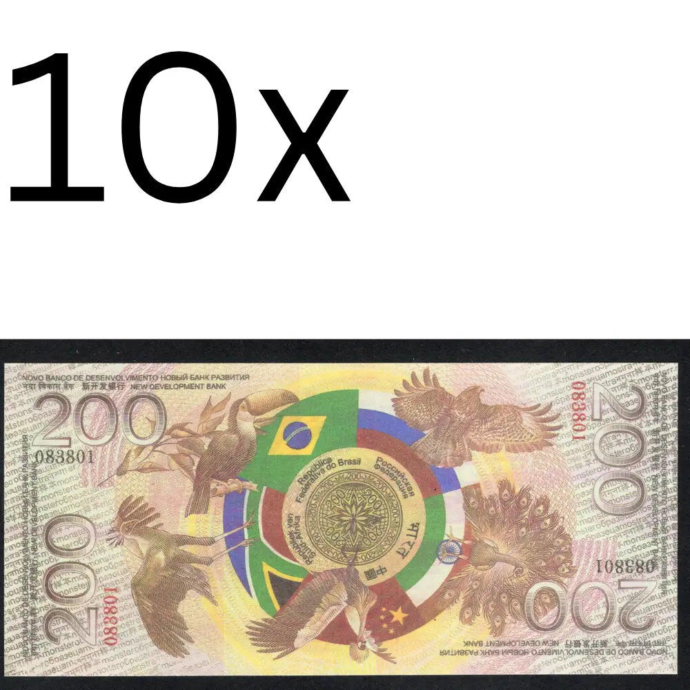 10xBRICS 200  Dollars Fantasy Currency