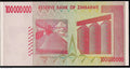 Zimbabwe Banknotes 100 Million Dollars 2008 P-80 UNC