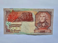 Gibraltar 10 Pounds 1995 P-32 Fine Qn. Elizabeth II