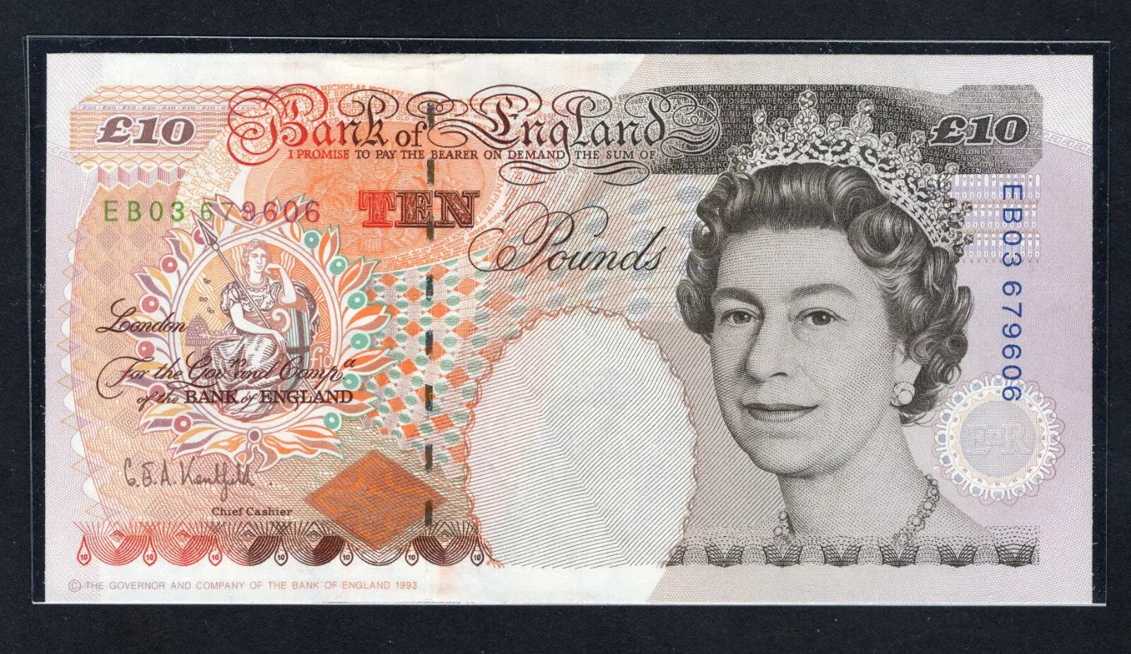 Bank of England banknotes 5 to 50 pounds Kentfield Signature(1990/1993) /B1