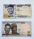 NIGERIA SET 5-20-50-100-200-500-1000 Nairas 2014-2021 UNC, P-29-41 - worldbanknote