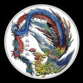 coins / souvenir - Chinese myths /phoenix silver plated
