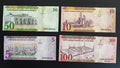 Saudi Arabia 5 10 50 100 Riyals (4 Pieces Set), 2016 P-New King Sulaiman Unc