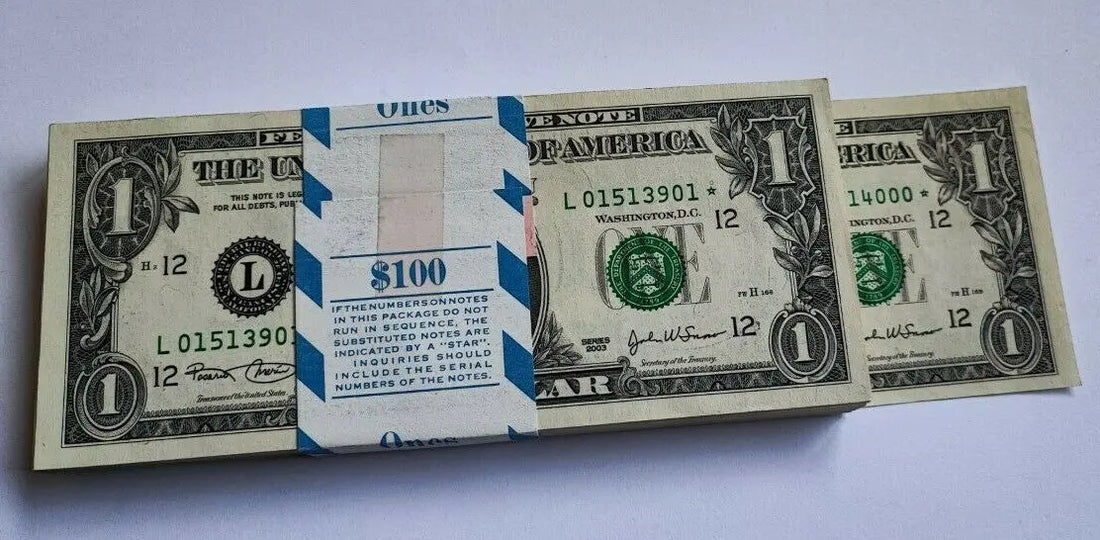 2003 "L" San Fran $1 100 Consecutive Star(replacement) Notes/ Price Per Note