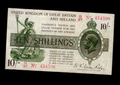 UNITED KINGDOM OF GREAT BRITAIN AND IRELAND 10 Shilings Fine/ref d4 - worldbanknote