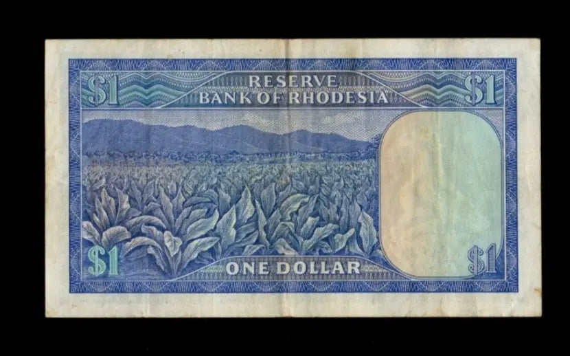 RESERVE BANK OF RHODESIA 1 DOLLAR 18TH APRIL 1979 BANKNOTE VERY FINE/REF D2