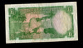 BANK OF RHODESIA AND NYASALAND RARE ONE POUND 1956 QUEEN ELIZABETH II/ref B4