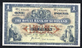 THE ROYAL BANK OF SCOTLAND £1 Banknotes 1952/66by Year & Prefix /REF D4