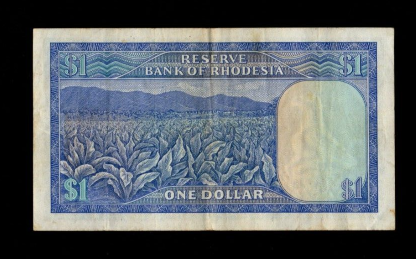 RESERVE BANK OF RHODESIA 1 DOLLAR 18TH APRIL 1979 BANKNOTE VERY FINE/REF D2 - worldbanknote