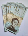 2020/21 One (1) UNC Venezuela Replacement X Serial Banknotes 1 Million Bs P114 - worldbanknote