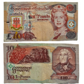 Gibraltar 10 Pounds 2006 P-32 Fine Qn. Elizabeth II - worldbanknote