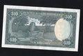RESERVE BANK OF RHODESIA 10 DOLLARS 1975 BANKNOTE VF/REF D3