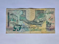 GIBRALTAR, 5 pounds, 2000, QEII, P-29 Millennium Commemorative Used