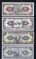 Group  of 8   Ecuador Banknotes 1986/1994 unc/c2