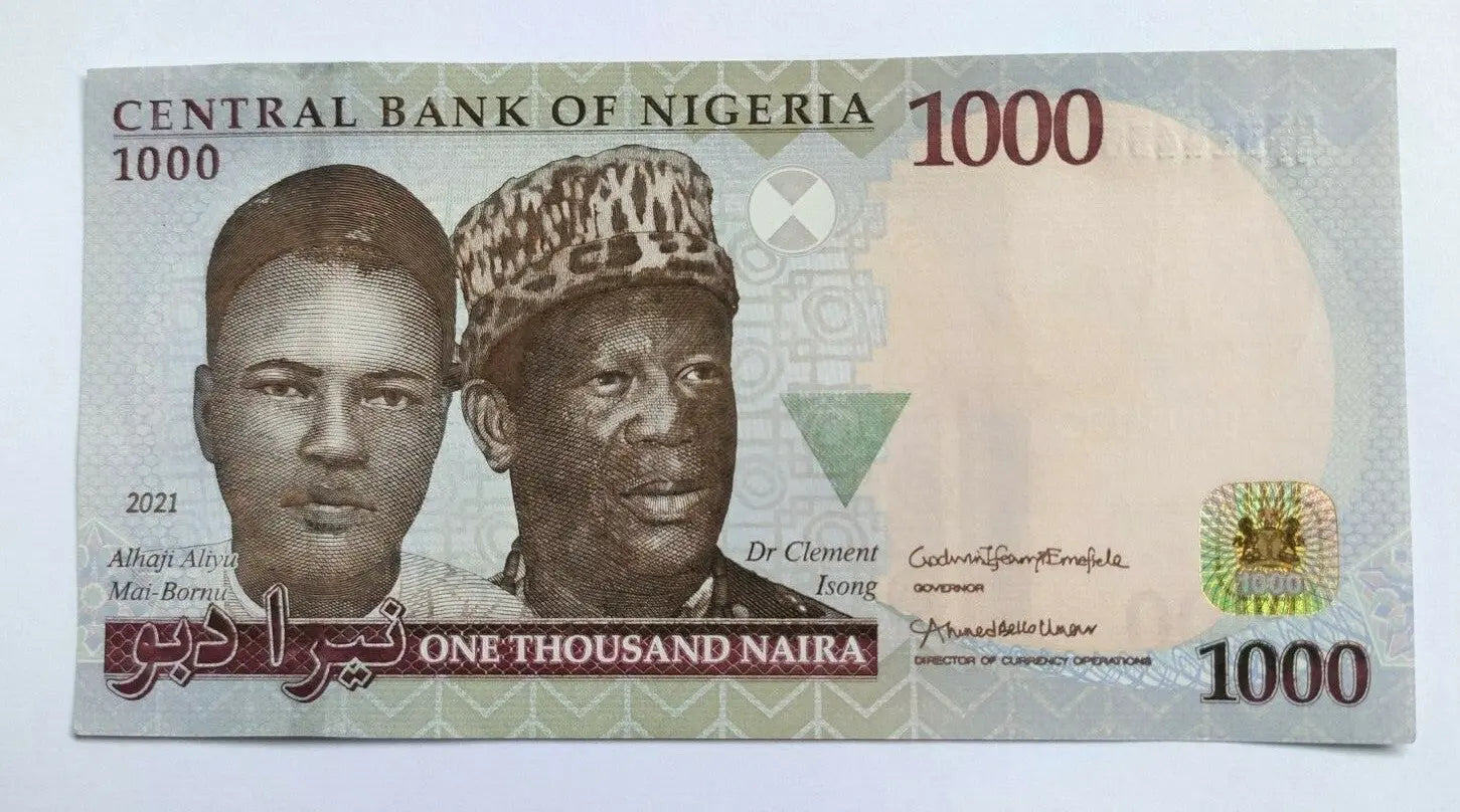 Nigeria 1000 Naira  UNC 