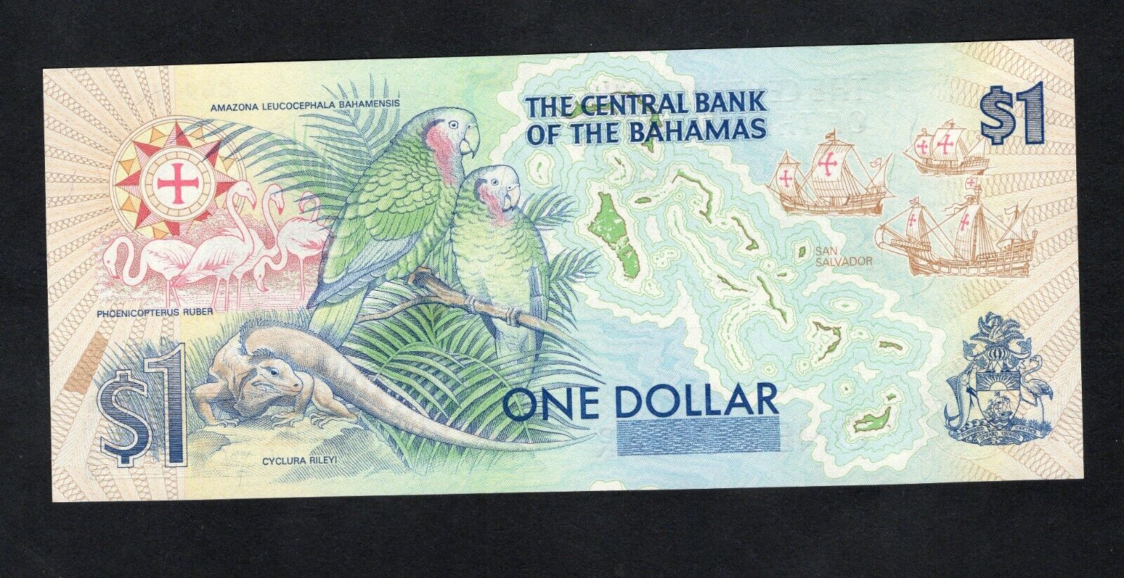 BAHAMAS 1 DOLLAR (P50a) N. D. (1992) COMMEMORATIVE ISSUE UNC/c1 - worldbanknote