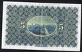 back of Scotland, National Bank of Scotland, £5, 1-12-1955 XF/G5