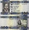 10x SOUTH SUDAN 100 POUNDS  2019 UNC
