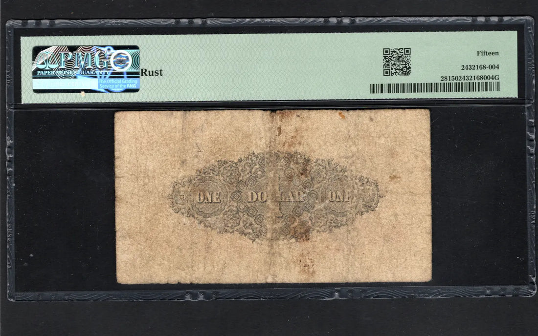 Malaya & British Borneo:P 28 One Dollar  PMG VF 15