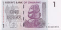 Zimbabwe 1 Dollar, 2007, P-65, UNC