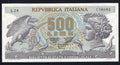 front of Italy, 500 Lire, 1966 UNC/D15