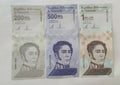 2020 Venezuela Bolivares Set $200,000 & $500,000$ 1000,000 Unc - worldbanknote