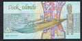 COOK ISLANDS 3 DOLLARS 1987 EF Serial number AAA007027/F10