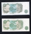 2xBank Of England one  pound  VF /d11
