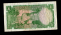 BANK OF RHODESIA AND NYASALAND RARE ONE POUND 1956 QUEEN ELIZABETH II/ref B4 - worldbanknote