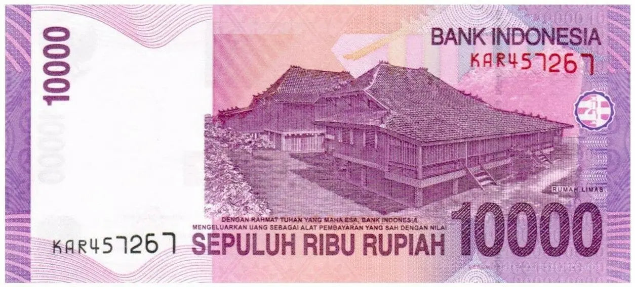Indonesia, 10000 (10,000) Rupiah, 2014, P-150f, UNC