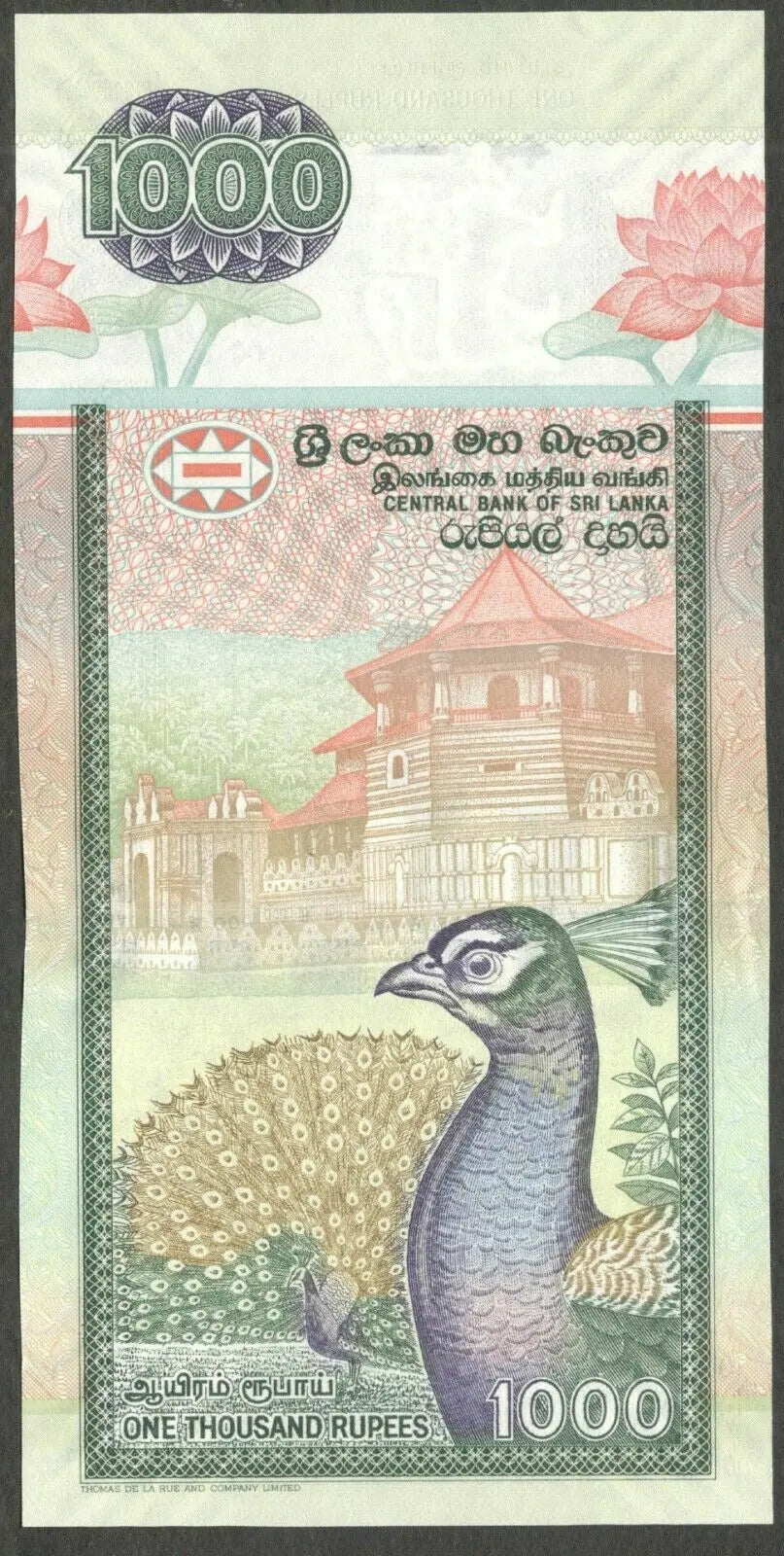 Sri Lanka 1000 1,000 Rupees 2006 NEW UNC Beautiful Banknote