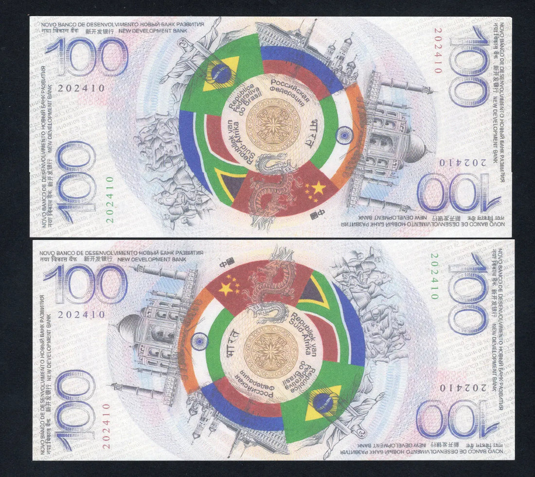 10xBRICS 100  Dollars Fantasy Currency