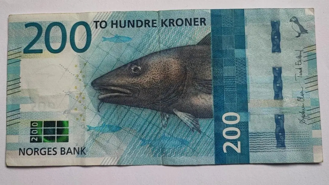 2016 -18 Norway  200  Kroner Circulated