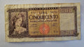 Italy, 500 Lire, 20.3.1947 Used /ref d1