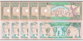 5xSomaliland 5 Shillings 1994 P 1 UNC