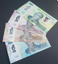 UNC Angola Polymer Banknote Set 200 500 1000 2000 Kwanzas 2020 - worldbanknote