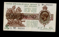 UNITED KINGDOM OF GREAT BRITAIN AND IRELAND £1 Very Fine/ref d4 - worldbanknote