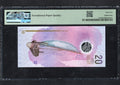 Maldives 20 Rufiyaa 2020 P 27 b Polymer Gem UNC PMG 66 EPQ - worldbanknote