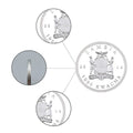China Endangered Animal Panda Silver Plated  Metal Coin