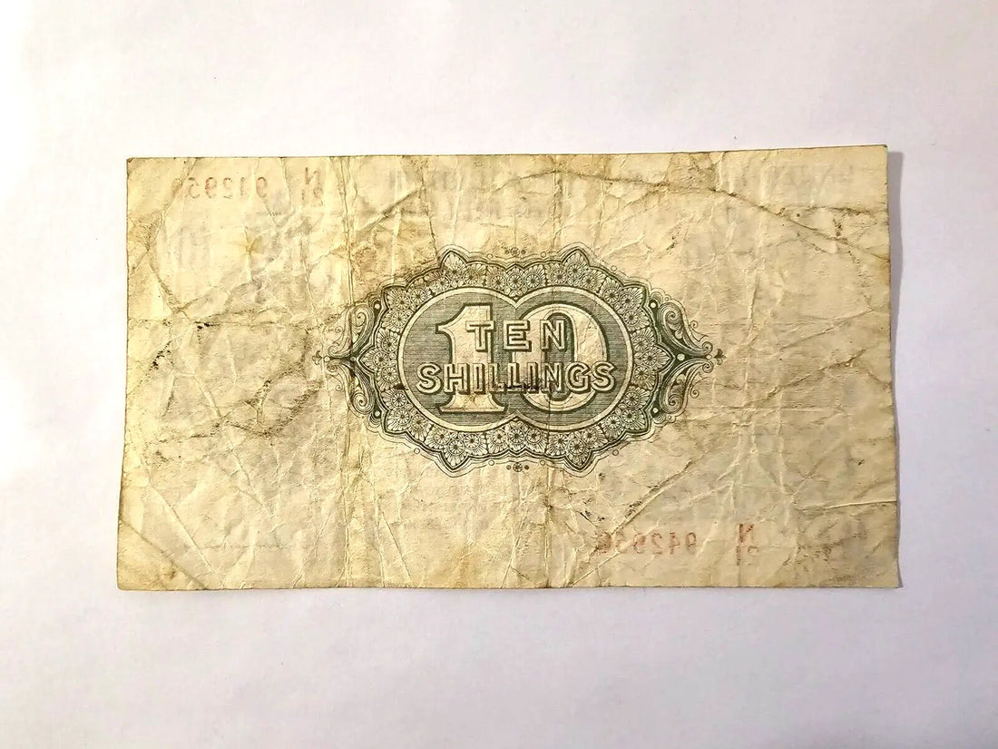 UNITED KINGDOM OF GREAT BRITAIN AND IRELAND  10 Shilings Fine/ref d2