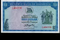 Rhodesia 1 Dollar UNC ~ P38/ref d4 - worldbanknote