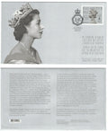 2022 Canada Stamp Queen Platinum Jubilee QEII FDC + Bahamas 1/2 Dollar - worldbanknote