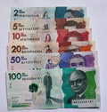 Colombia Full Set 6 Pcs: 2000–100000 Pesos P458 459 460 461 462 463, UNC