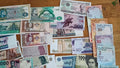 50pcs Different World banknotes  12 countries PAPER MONEY Uncirculated