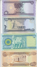 IRAQ 50 250 500 1000 5000 10000 DINAR 2003 P-90 91 92 93 94 95 UNC SET - worldbanknote