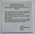 New Tokyo Olympic 2020 Game ATHLETICS 1000Yen Commemorative Silver Proof Coin